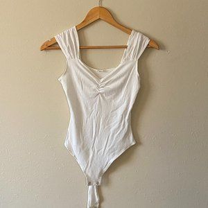 Garage White Bodysuit